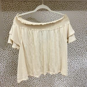 Poof Off the Shoulder Blouse ( Size S)